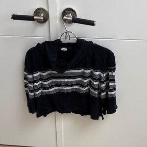 We The Free Charcoal Knit Top